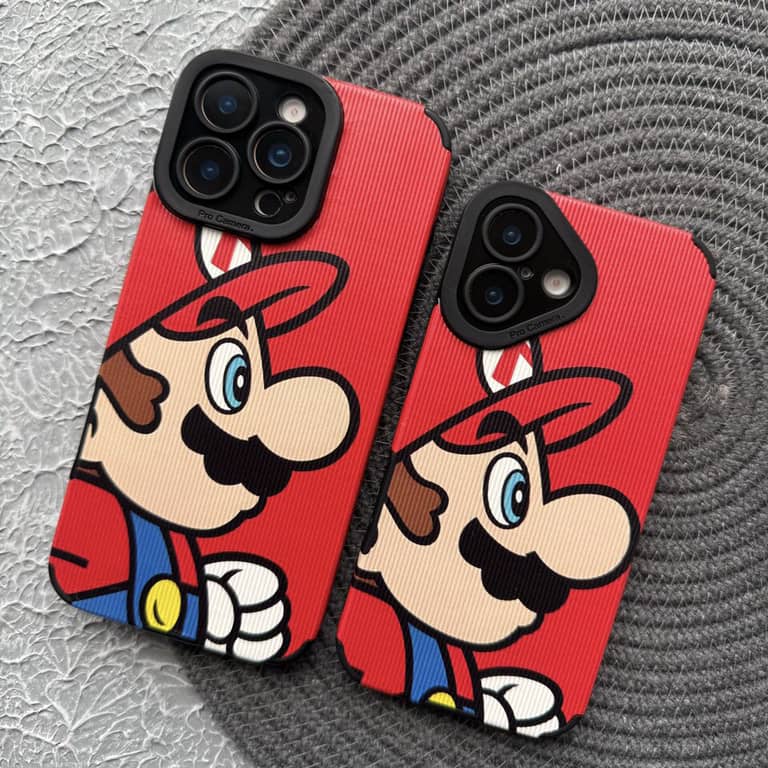 قاب کبریتی سوپر ماریو Super Mario قرمز آیفون